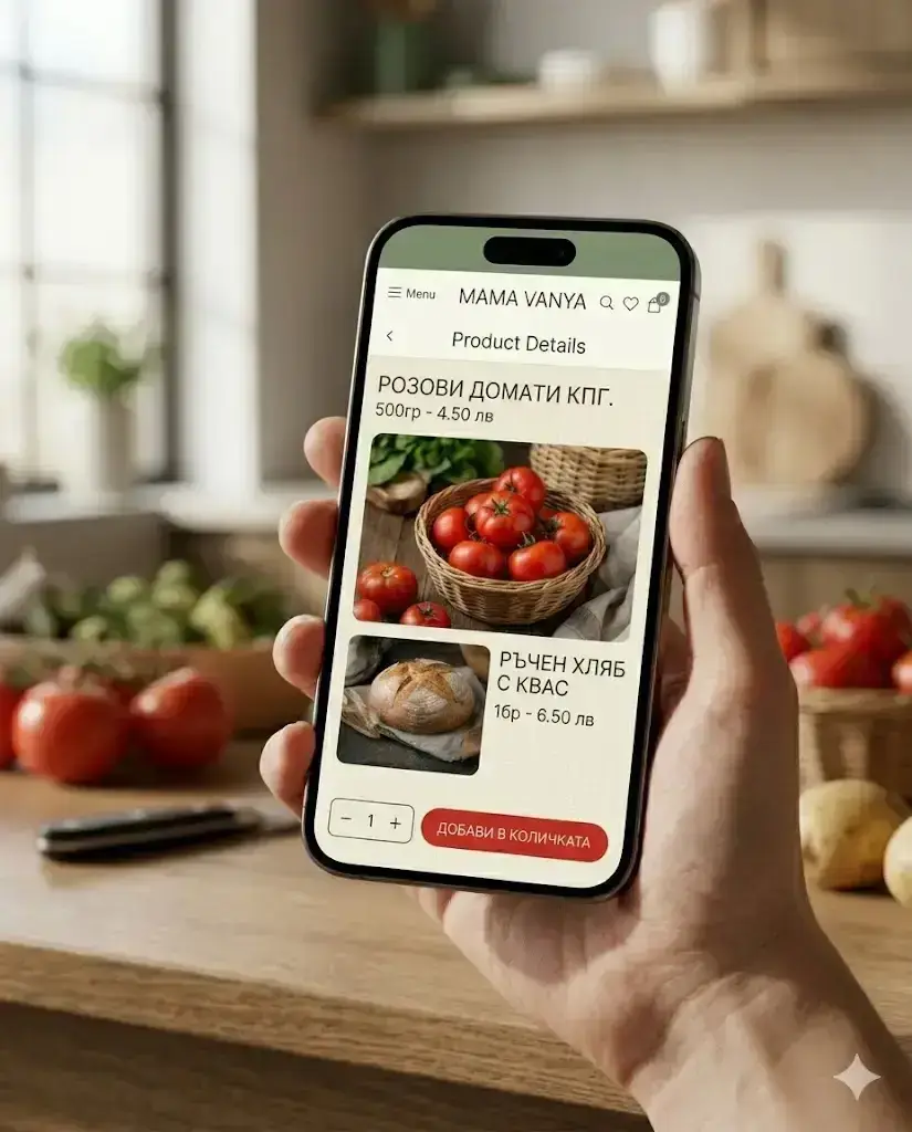 изработка на онлайн магазин design website woo commerce shop by AniSoul Studio mobile view