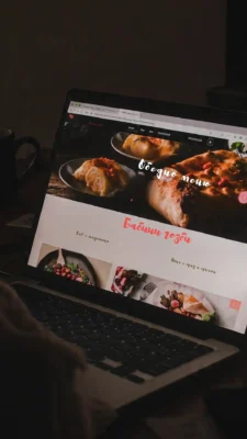 Изработка на сайт за ресторант AniSoul Studio marketing agency