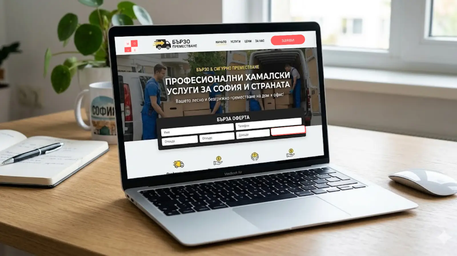 client design web site homepage by AniSoul Studio Marketing Agency