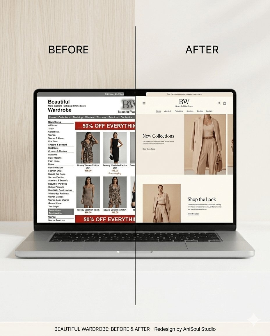 редизайн онлайн магазин